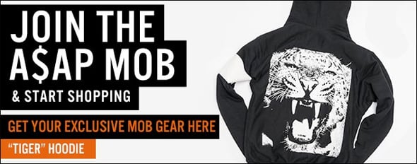 Get your A$AP Mob gear @ ASAPMobShop.com