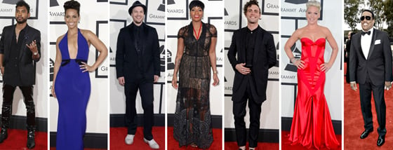 RCA Artist Arrivals to the GRAMMY Red Carpet