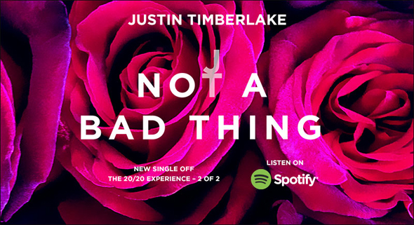 Stream Not A Bad Thing by Justin Timberlake on Spotify